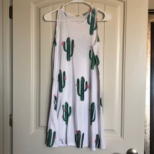 Cactus Print Dress